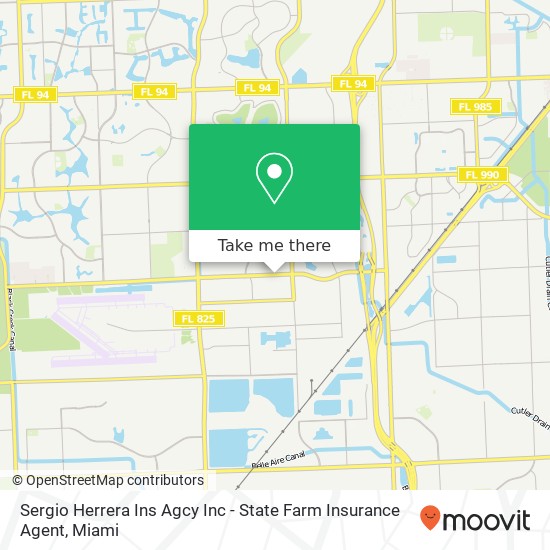 Sergio Herrera Ins Agcy Inc - State Farm Insurance Agent map