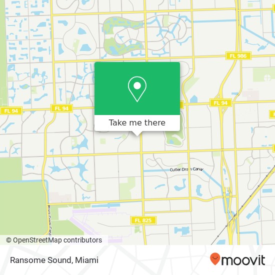 Ransome Sound map