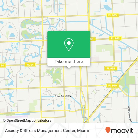 Anxiety & Stress Management Center map