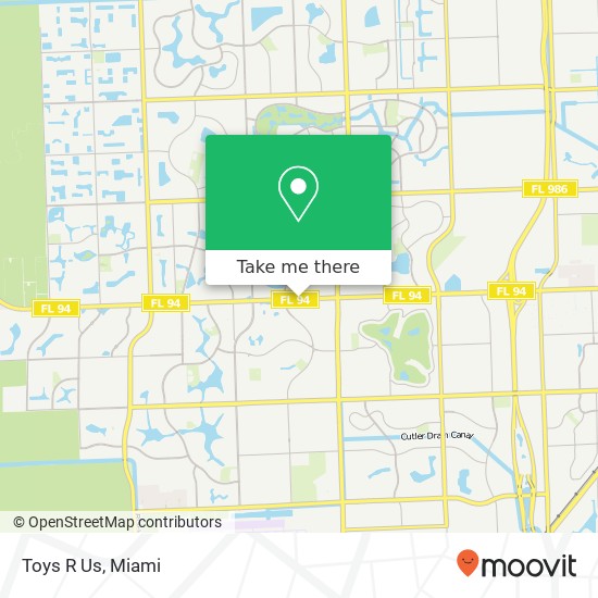 Toys R Us map