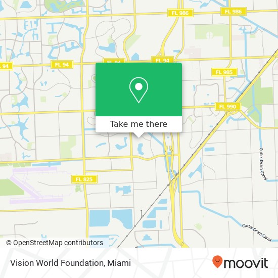 Mapa de Vision World Foundation