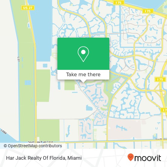 Har Jack Realty Of Florida map