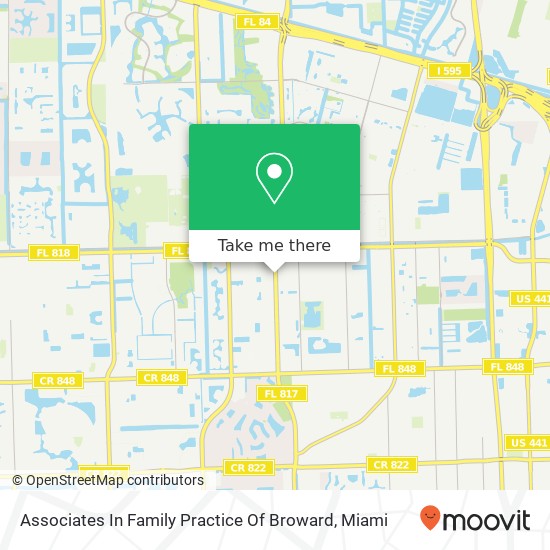 Associates In Family Practice Of Broward map