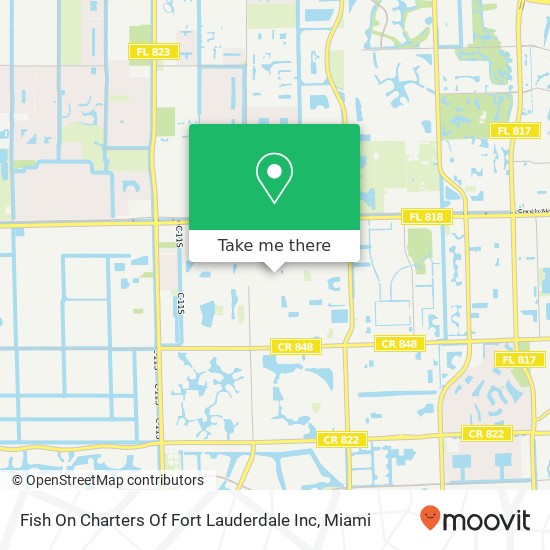 Mapa de Fish On Charters Of Fort Lauderdale Inc