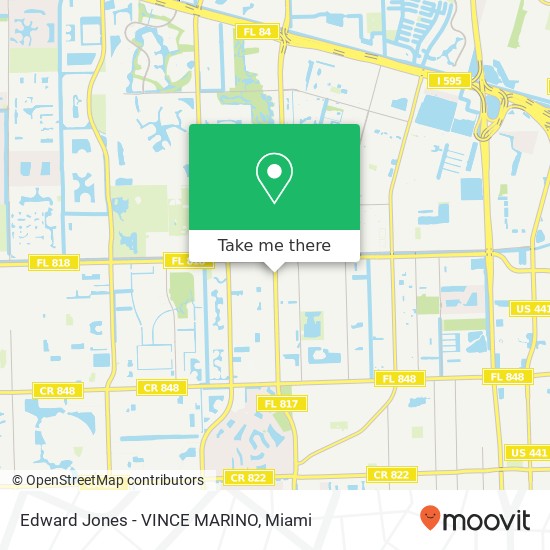 Edward Jones - VINCE MARINO map