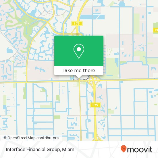 Interface Financial Group map