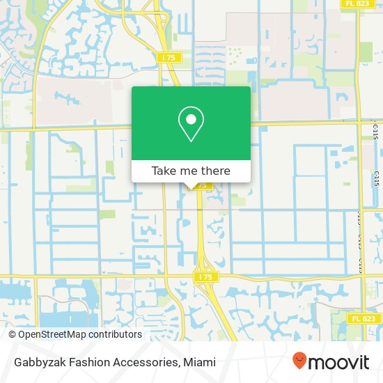 Mapa de Gabbyzak Fashion Accessories