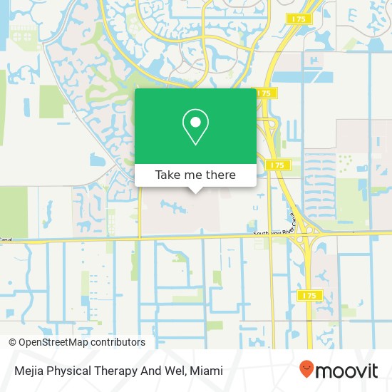 Mapa de Mejia Physical Therapy And Wel