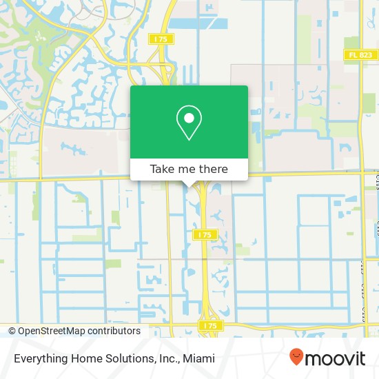 Mapa de Everything Home Solutions, Inc.