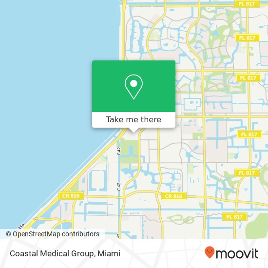 Mapa de Coastal Medical Group