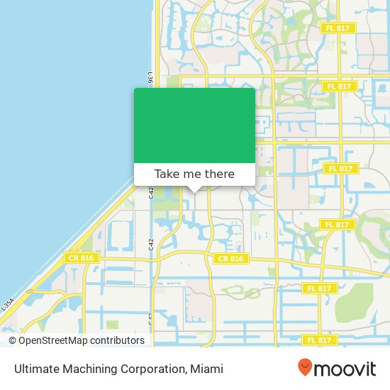 Ultimate Machining Corporation map