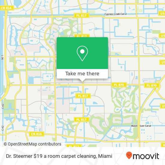 Dr. Steemer $19 a room carpet cleaning map