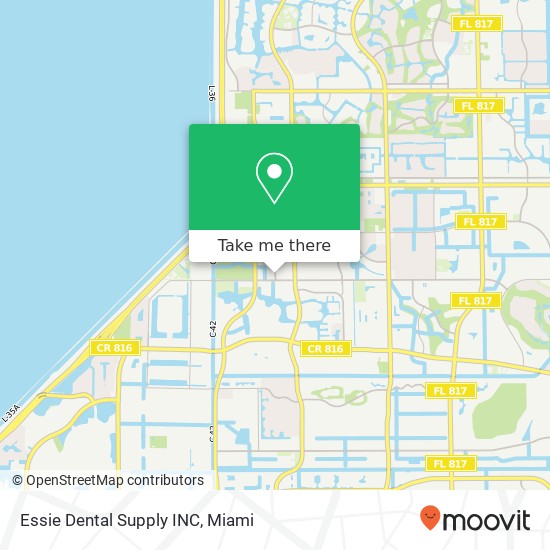 Mapa de Essie Dental Supply INC