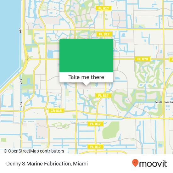 Denny S Marine Fabrication map