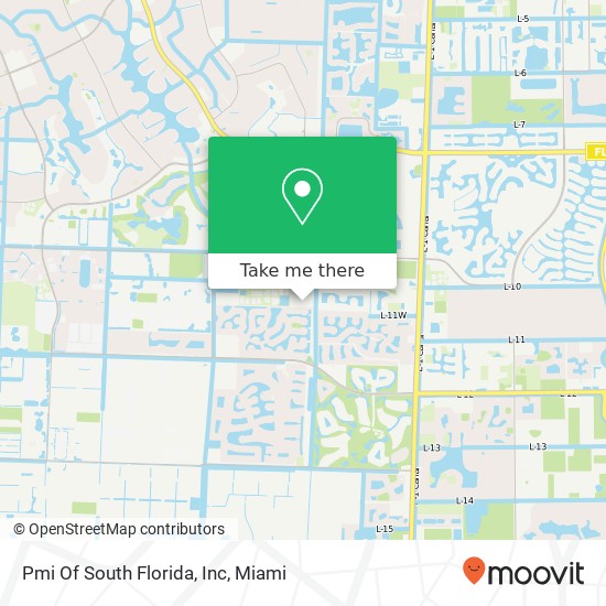 Pmi Of South Florida, Inc map