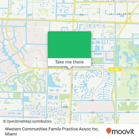 Mapa de Western Communities Family Practice Assoc Inc