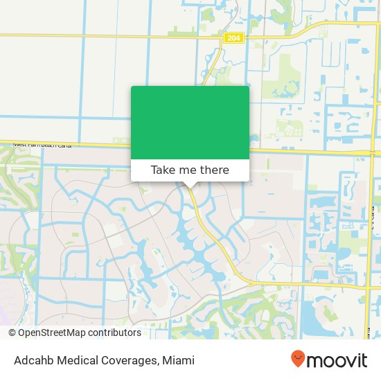 Adcahb Medical Coverages map