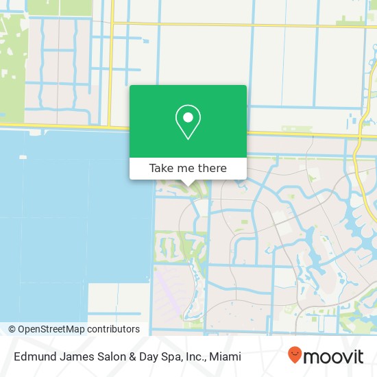 Edmund James Salon & Day Spa, Inc. map