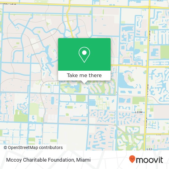 Mccoy Charitable Foundation map