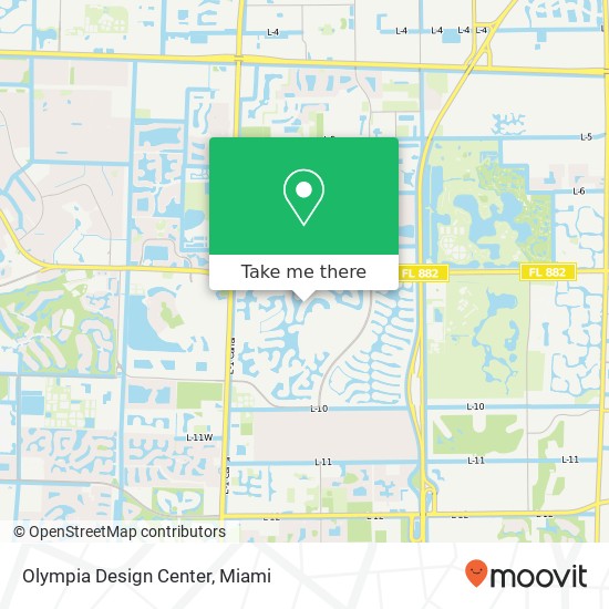 Mapa de Olympia Design Center