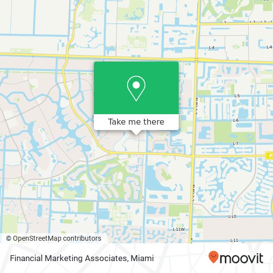 Financial Marketing Associates map