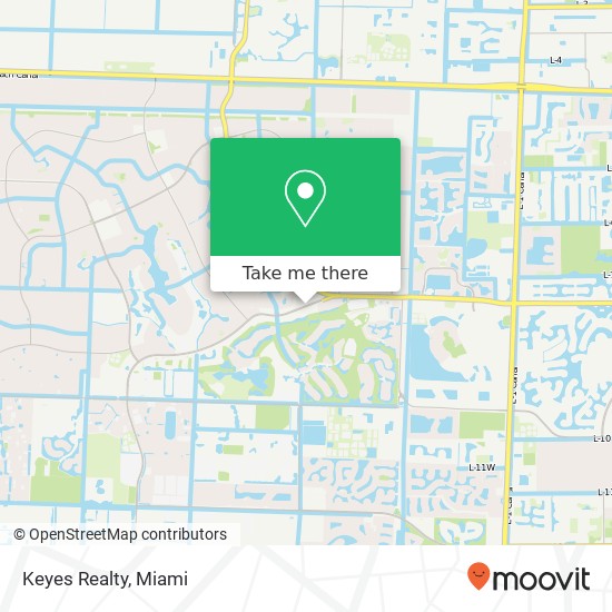 Keyes Realty map