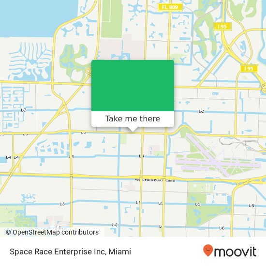 Space Race Enterprise Inc map