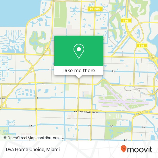 Dva Home Choice map