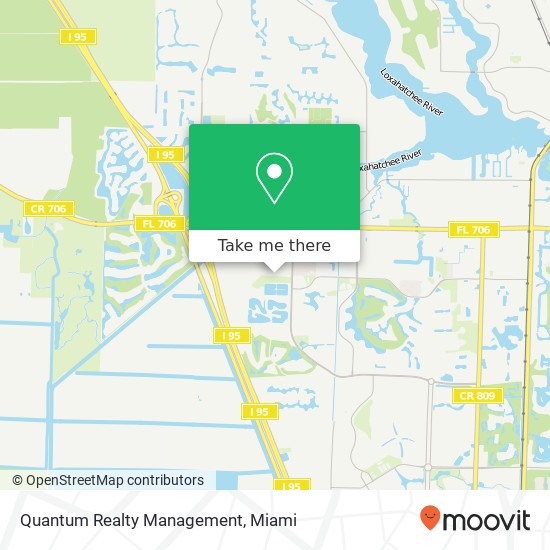 Mapa de Quantum Realty Management