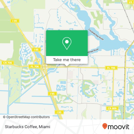 Starbucks Coffee map