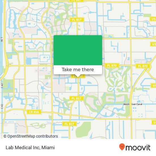 Mapa de Lab Medical Inc