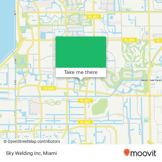 Sky Welding Inc map