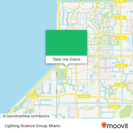 Mapa de Lighting Science Group