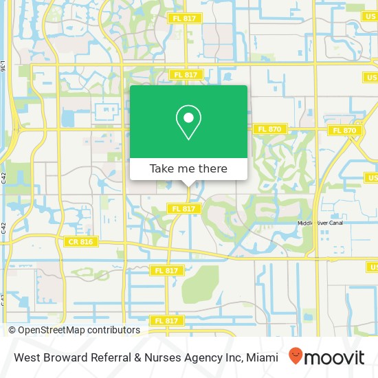 West Broward Referral & Nurses Agency Inc map