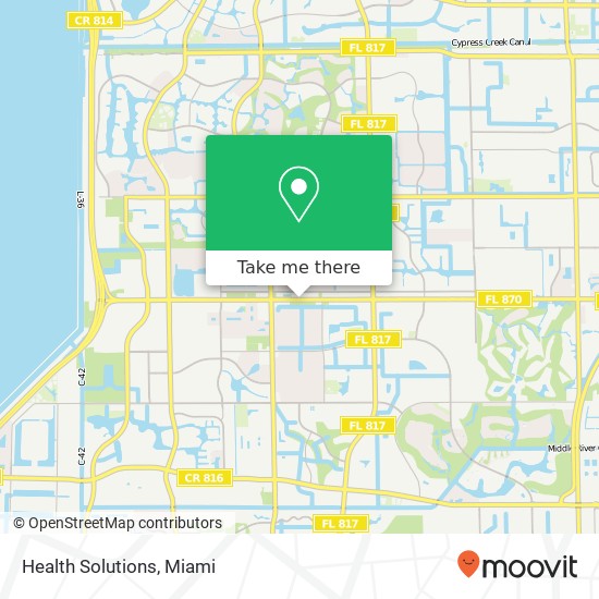 Health Solutions map