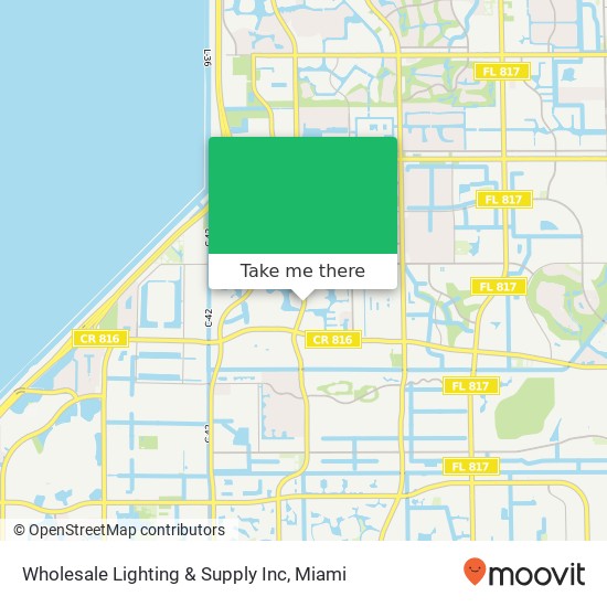 Mapa de Wholesale Lighting & Supply Inc