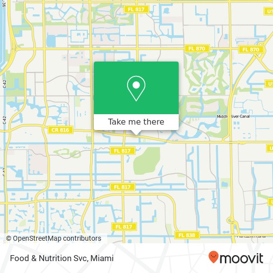 Food & Nutrition Svc map