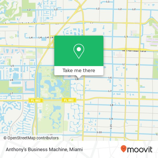 Mapa de Anthony's Business Machine