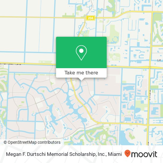 Mapa de Megan F. Durtschi Memorial Scholarship, Inc.