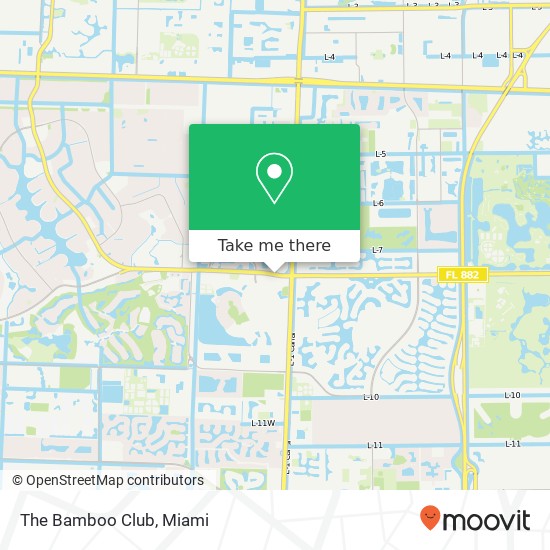 Mapa de The Bamboo Club