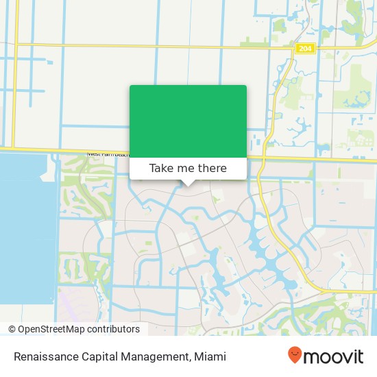 Mapa de Renaissance Capital Management