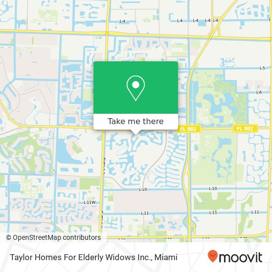 Mapa de Taylor Homes For Elderly Widows Inc.