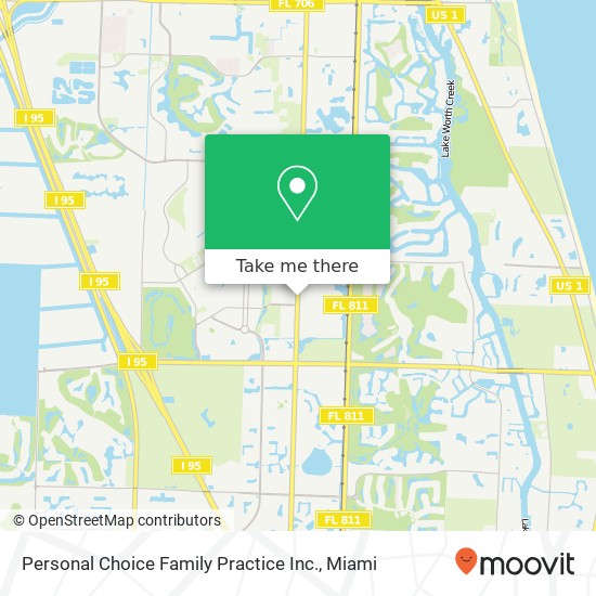 Mapa de Personal Choice Family Practice Inc.