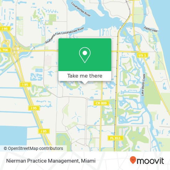 Mapa de Nierman Practice Management