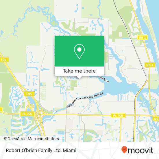 Mapa de Robert O'brien Family Ltd