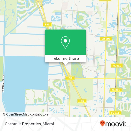 Mapa de Chestnut Properties