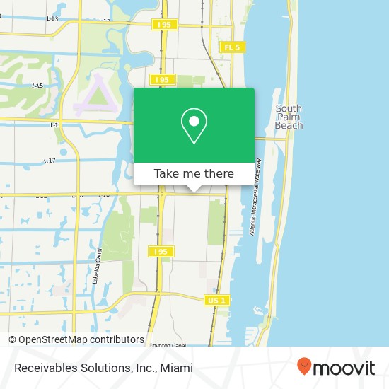 Receivables Solutions, Inc. map