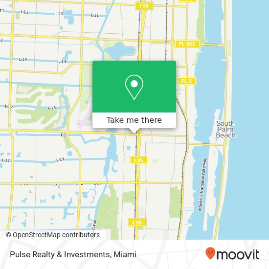 Mapa de Pulse Realty & Investments