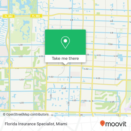 Florida Insurance Specialist map