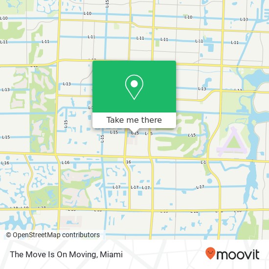 The Move Is On Moving map